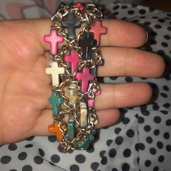 Cross Bracelet - Picture 1 of 2
